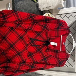 Red Plaid Women’s Dress